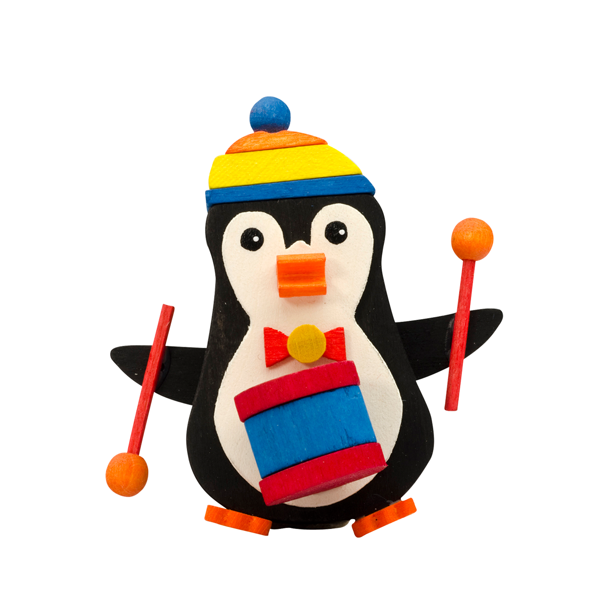 Penguin drummer - Christmas tree decoration